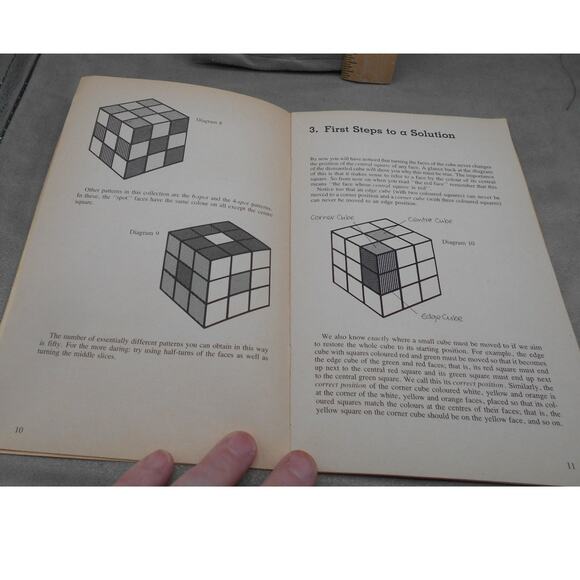 Mastering the Rubik's Cube Don Taylor 1981 First Edition Paperback - Picture 6 of 6